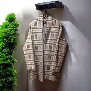 Primark Womens Cardigan Long Sleeve Hooded Open With Pockets Size M (8-10)